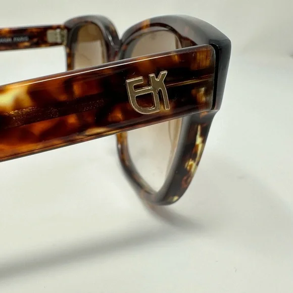 Authentic Vintage Emmanuelle Khanh Tortoise Shell sun glasses
